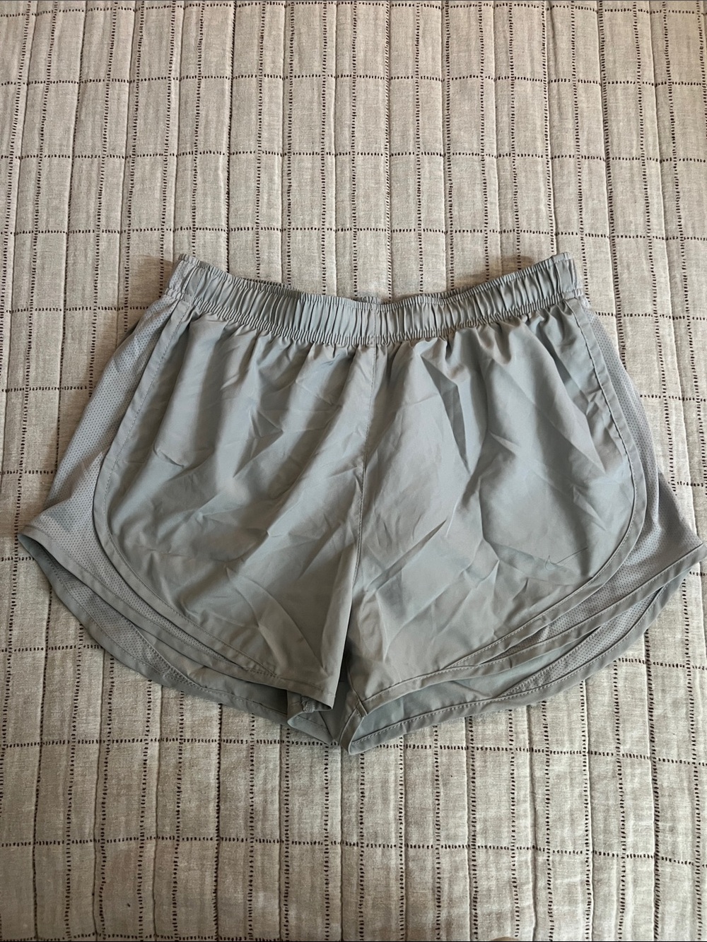 Nike Light Gray Women's Athletic Shorts